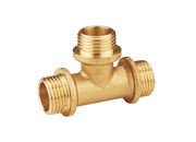 Yellow brass pieces