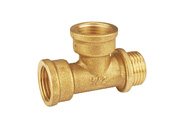 Yellow brass pieces