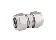 Nut type plastic fittings