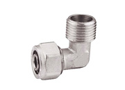 Nut type plastic fittings