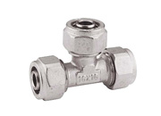 Nut type plastic fittings