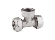 Nut type plastic fittings