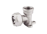 Nut type plastic fittings