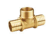 Cross linked polyethylene pipe fittings