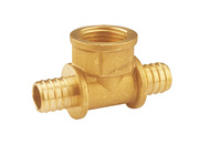 Cross linked polyethylene pipe fittings
