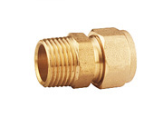 Yellow brass pieces
