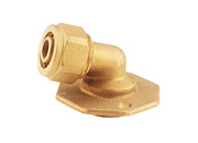 Yellow brass pieces